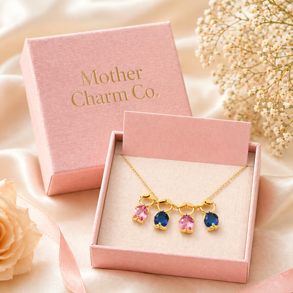 Mother Charm Co.™  Gem Necklace